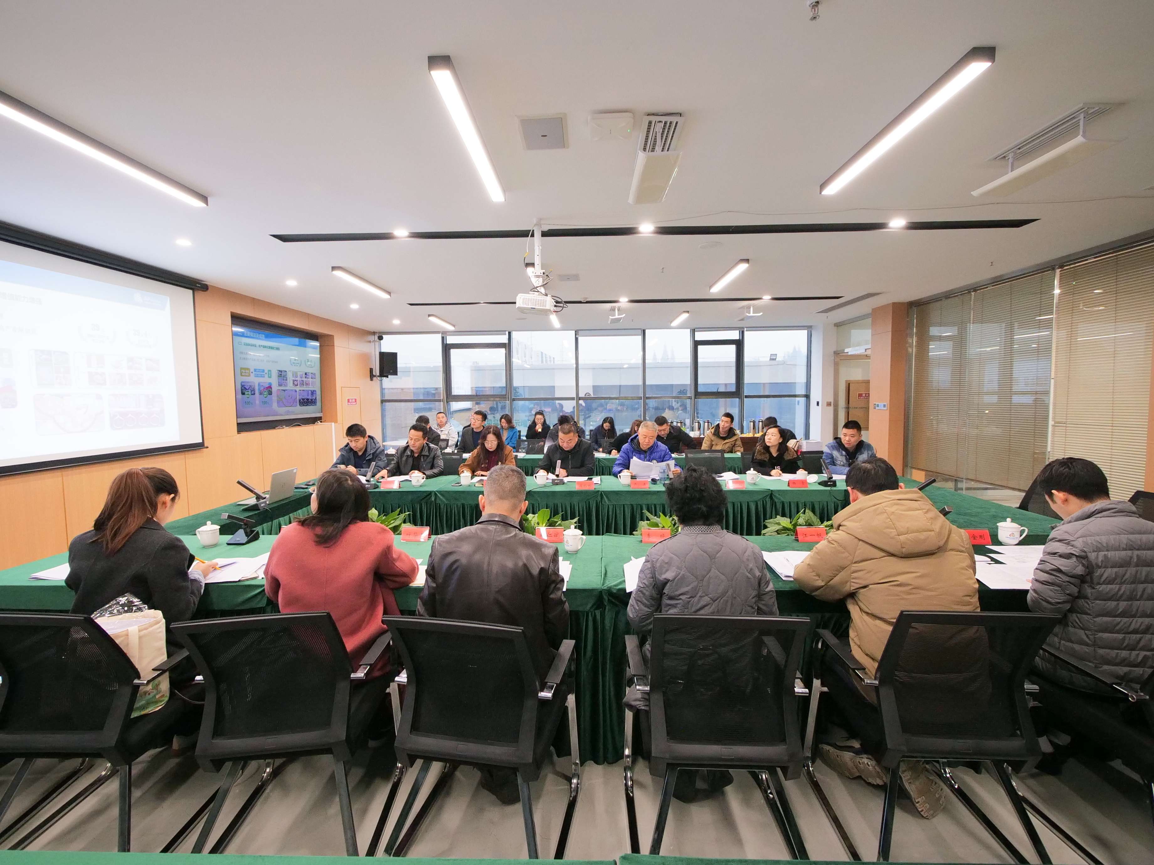  省考评考核检查组莅温开展2023年度省星级现代农业园区考评考核工作